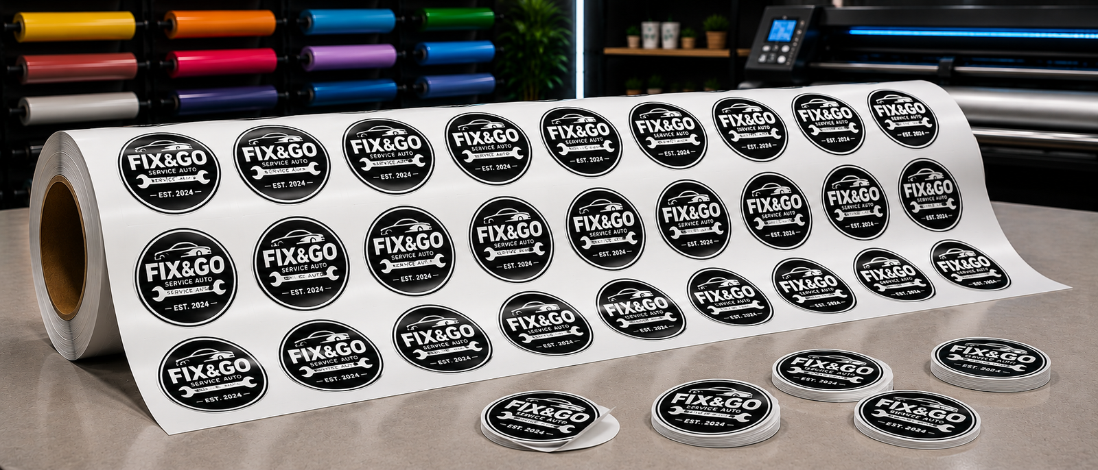Sticker autocolant